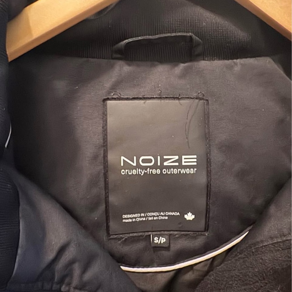 Noize Black Cruelty-Free Jacket View 4